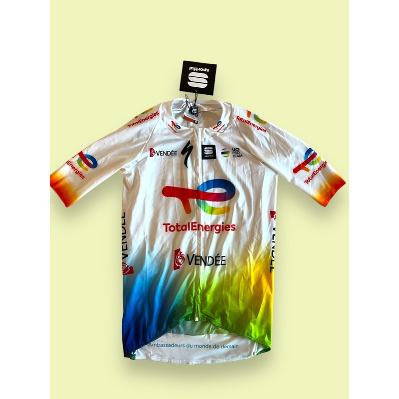 Short Sleeve Jersey  Bomber| Sportful | Total Energies | Pro Cycling Kit