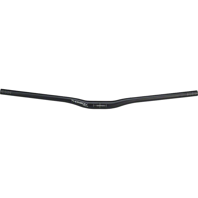 Thomson MTB Aluminium Trail Handlebar (Black) (31.8mm) (20mm Rise) (750mm) (5/8 Sweep)