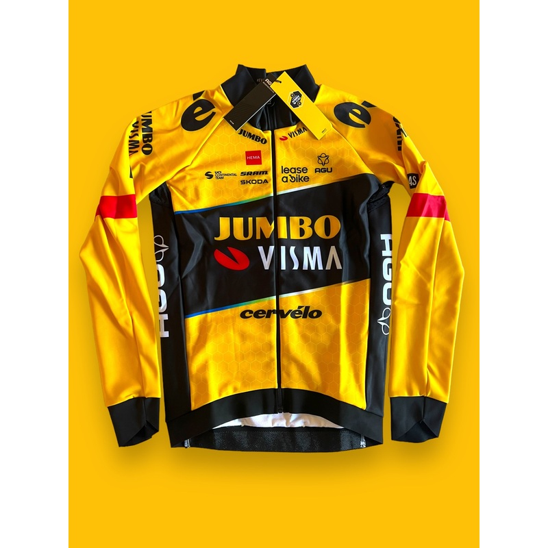 Winter Jersey Thermal Long Sleeve | Agu | Jumbo Visma | Pro Cycling Kit