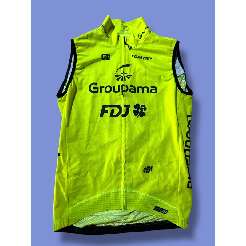 Wind Vest Packable Gilet | Ale |FDJ| Pro Cycling Kit