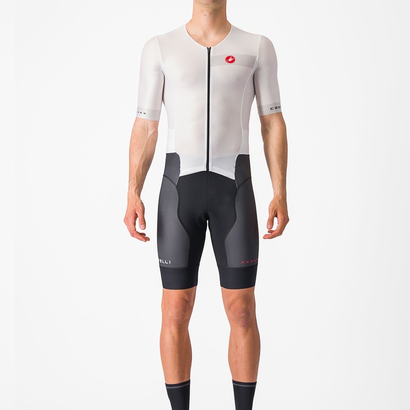 Body Castelli Free Sanremo 2 Suit – Bianco nero