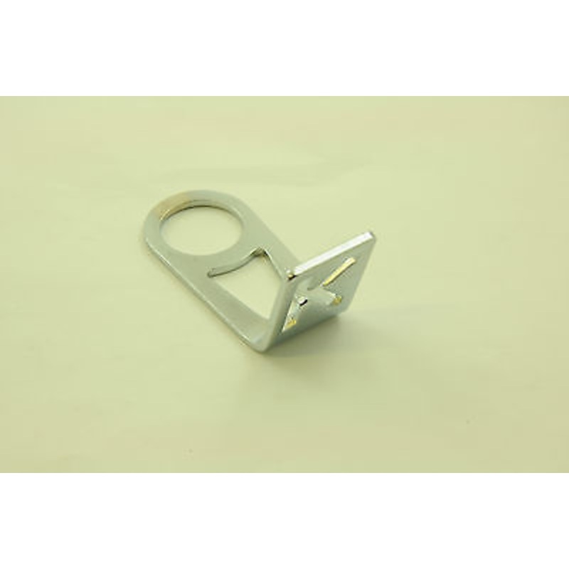 CHROME K VINTAGE BIKE 1 FRONT LAMP BRACKET BICYCLE LIGHT HOLDER ROADSTER CYCLE