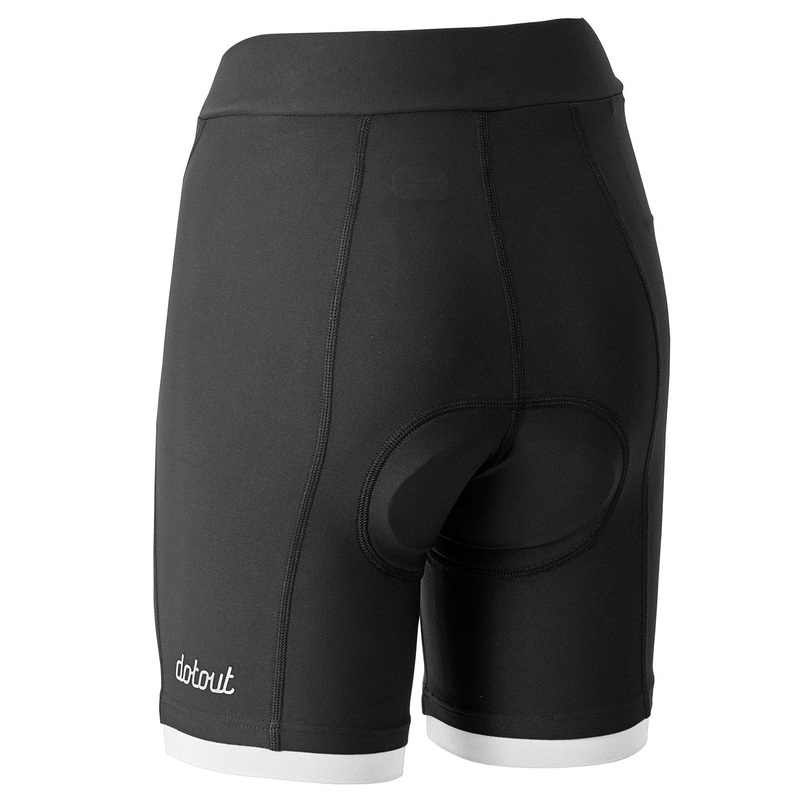 Pantaloncini donna Dotout Instinct Pro – Nero bianco