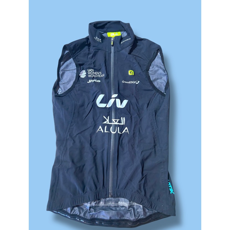 Vest Gilet Winter Rain Waterproof Klimatik Racing Packable Womens| Ale |  Jayco Alula| Pro Cycling Kit