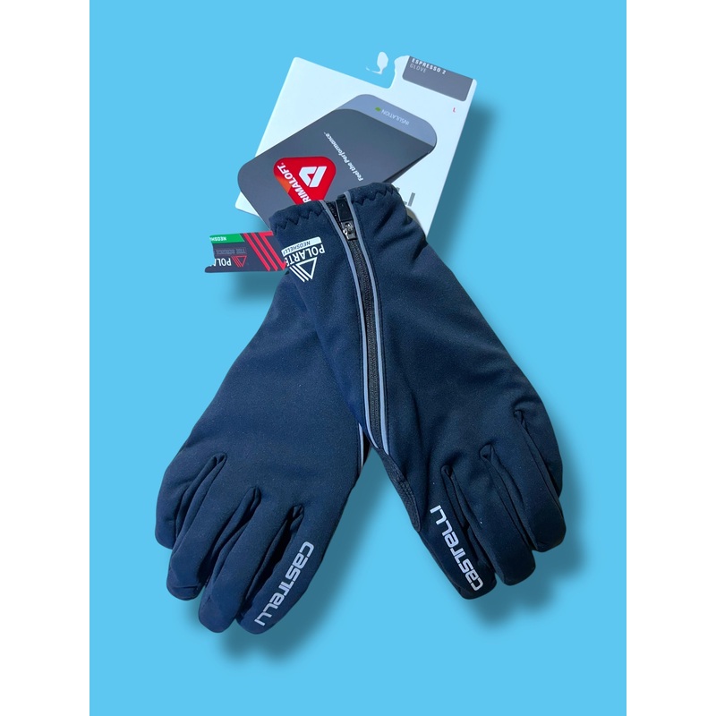 Espresso 2 Glove Winter Thermal Primaloft   | Castelli |  Soudal Quick-Step| Pro Cycling Kit
