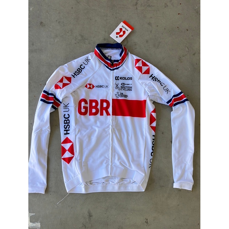 Long Sleeve Jersey Winter Cycling | Kalas | Team GB Great Britain – British Cycling GBR | Pro Cycling Kit