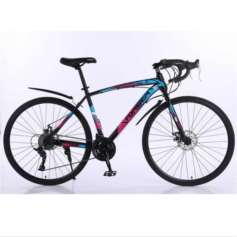 Road Bike Road Bicycle Variable – Speed for Students Teenagers Durable Single Bike