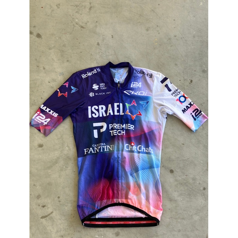 Short Sleeve Aero Jersey Cycling | Ekoi | Blue | Israel Premier Tech IPT | Pro Cycling Kit