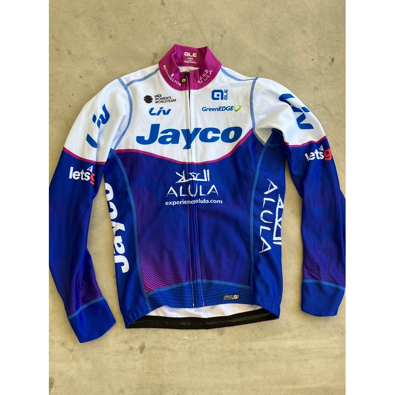 Women’s Winter Jersey Long Sleeve | Ale | Jayco Alula Women | Pro-Issued Cycling Kit