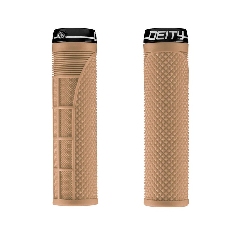 Deity Megattack Lock-On Grips (Gum) (140mm)