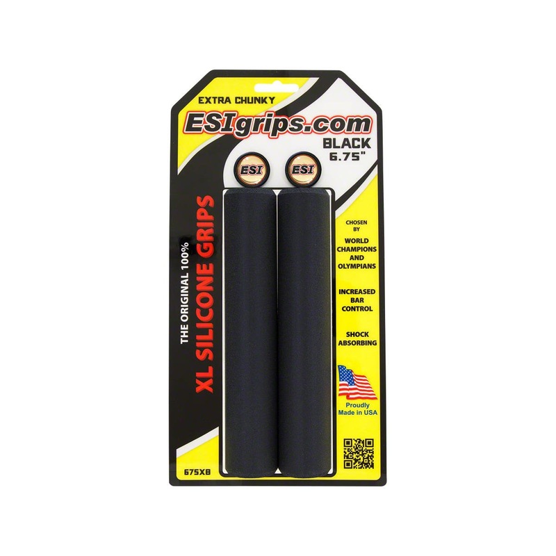 ESI Grips XL 6.75 Extra Chunky Grips (Black)