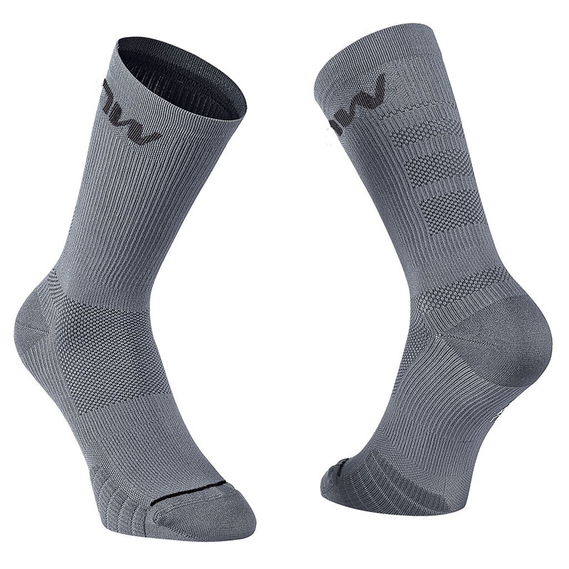 EXTREME PRO CYCLING SOCKS|Black/Red|Black/Yellow Fluo|Grey/Black|M|L