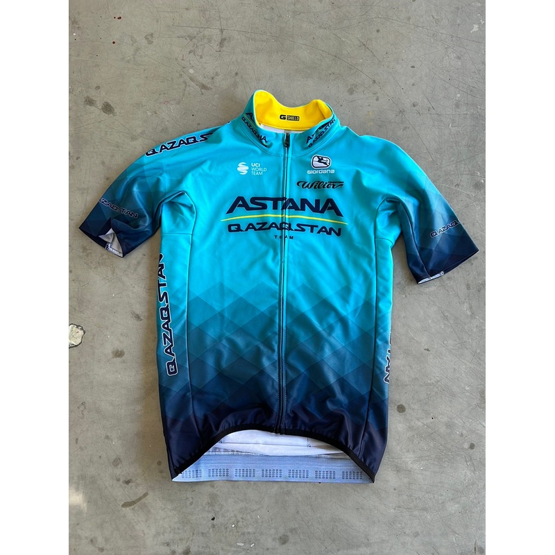 Short Sleeve Jersey Thermal Winter G-Shield | Giordana |  Astana | Pro Cycling Kit
