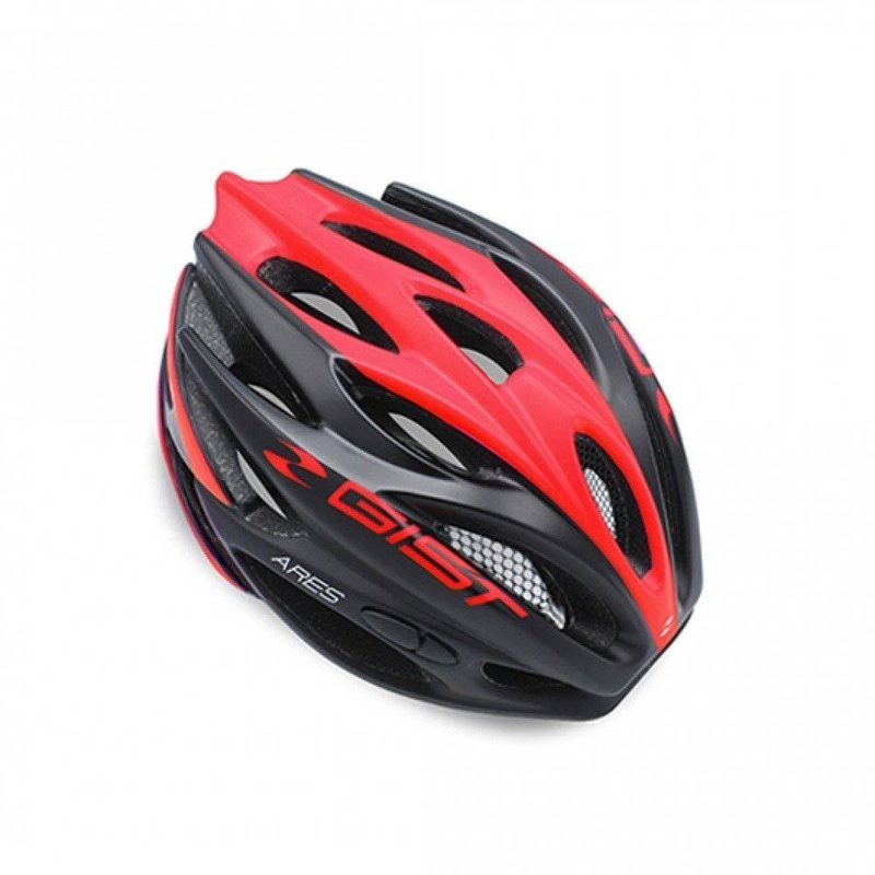 ARES CYCLING HELMET|Red|White|Dark Matt|Yellow Flourescent|Italy|Orange Fluo|White/Red|S|M|L
