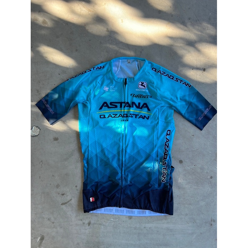 ‘FRC Lyte’ Summer Jersey Short Sleeve | Giordana | Astana Qazaqstan | Pro-Issued Cycling Kit