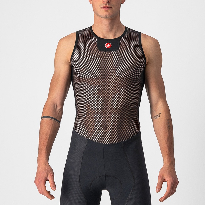 Maglia intima senza maniche Castelli Core Mesh 3 – Nero