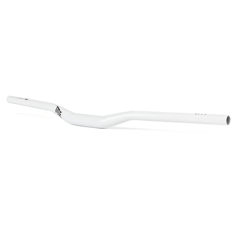 Title MTB AH1 Handlebar (White) (31.8mm) (25mm Rise) (800mm) (5/8 Sweep)
