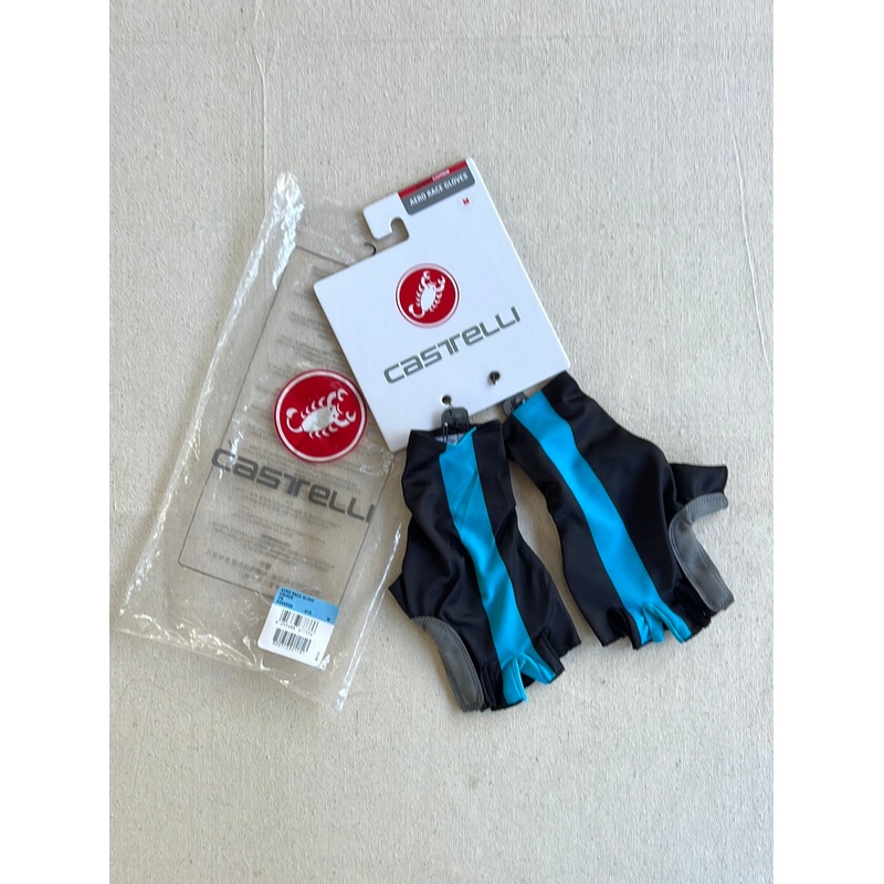 Aero Cycling Gloves Padded | Castelli | Team Sky | Pro Cycling Kit