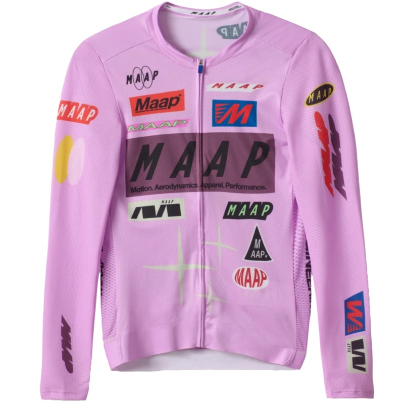 Maglia maniche lunghe Maap Drome Pro Air 3.0 – Viola