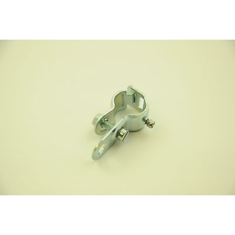 VINTAGE BIKE DYNAMO REAR LIGHT BRACKET, COMPLETE WITH EARTH SCREW ANTIQUE CYCLE