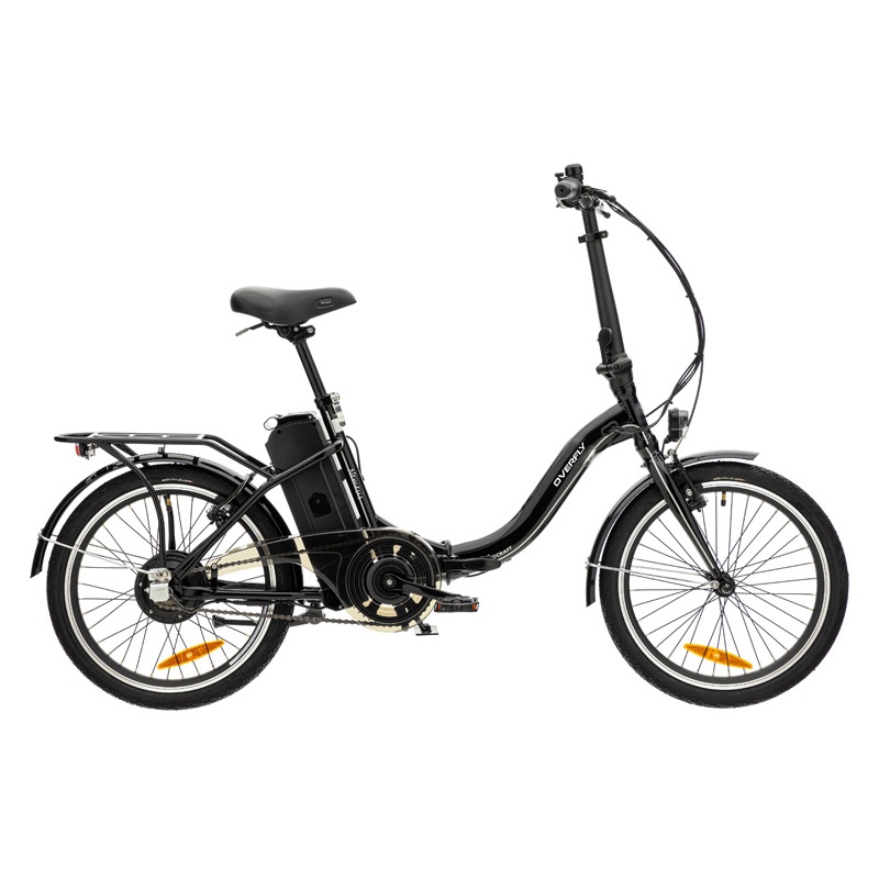 36V 250W Rear Motor 20inch Folding Black Electric Bike