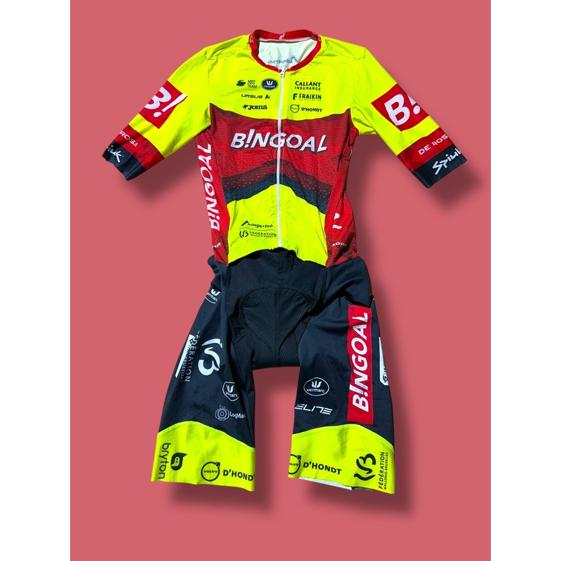 Aero Race Suit Skinsuit Roadsuit | Bingoal Vermarc| Pro Cycling Kit