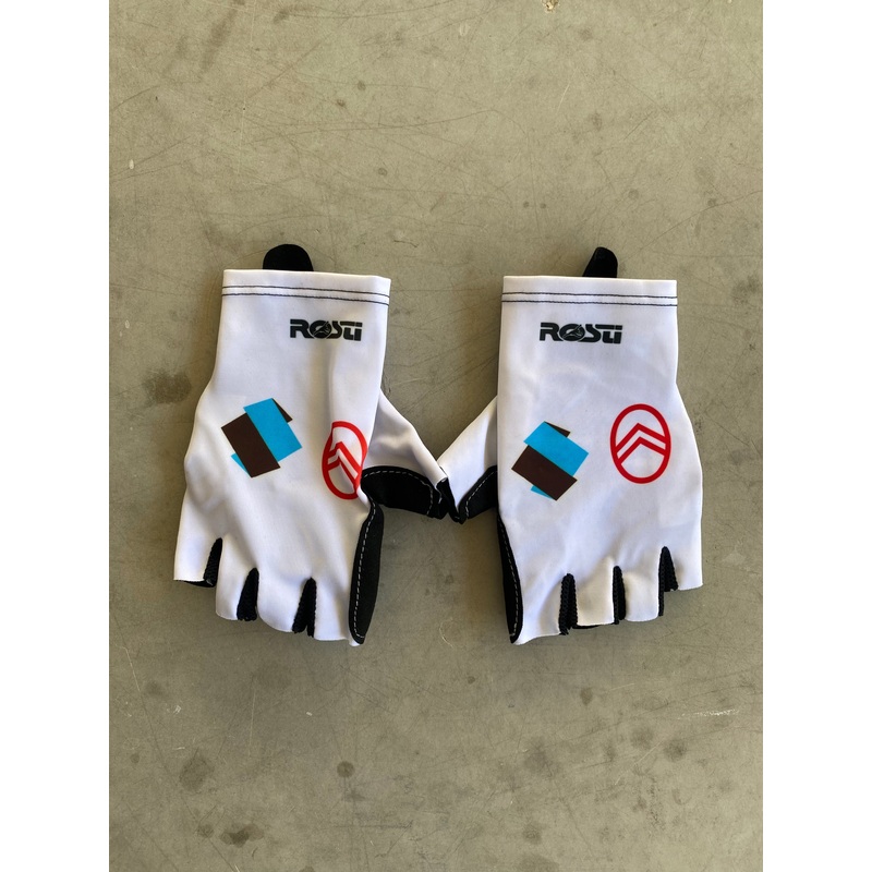 Cycling Gloves Padded | Rosti | AG2R Citroen | Pro Kit