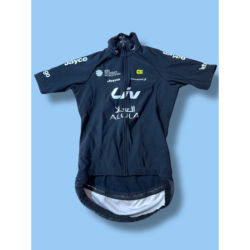 Winter Gabba Short Sleeve Winter Jersey Jacket Thermal Racing Klimatik Womens| Ale |  Jayco Alula| Pro Cycling Kit