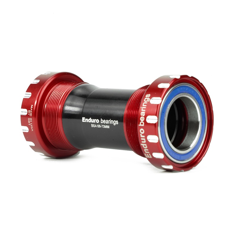 A/C A5 BSA BOTTOM BRACKET|Red|24mm