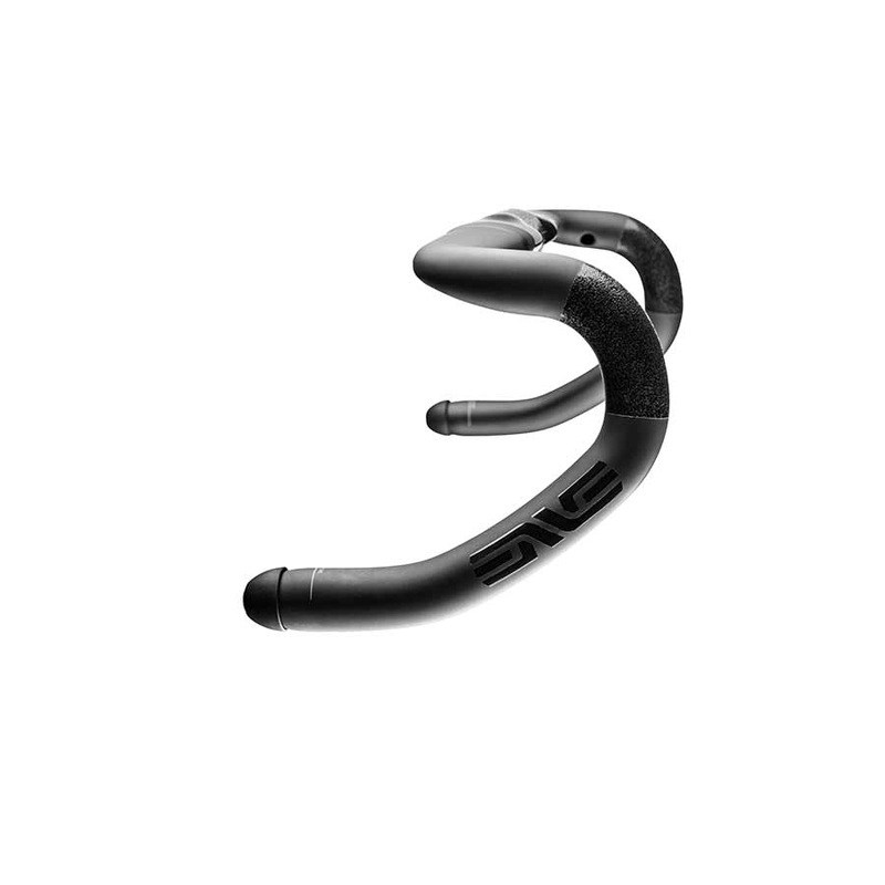 ENVE Composites SES AR Drop Handlebar – Integrated Compact 38/43cm 31.8 Clamp BLK  31.8 Clamp BLK
