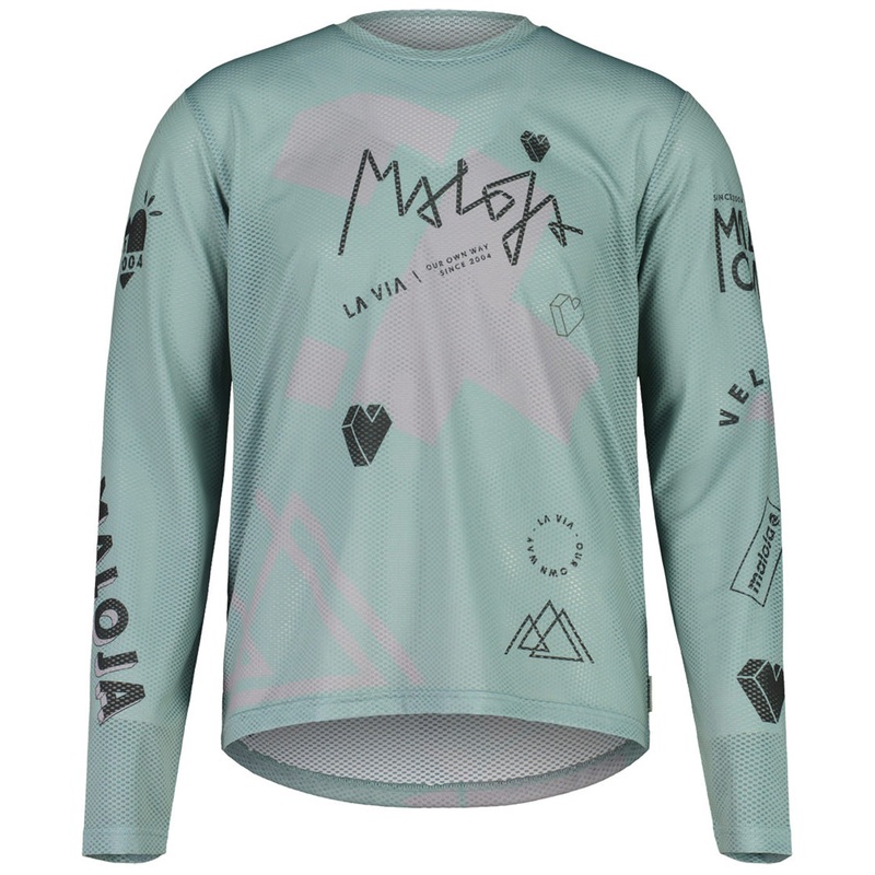 Maglia maniche lunghe Maloja WeissenbergM – Verde
