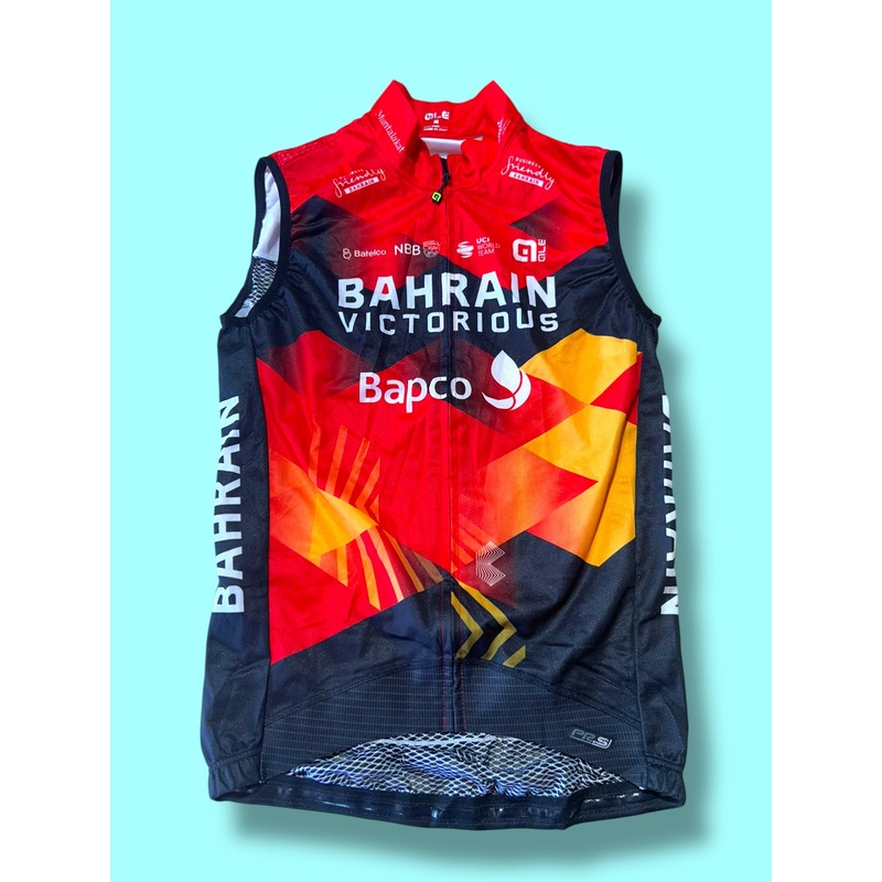 Lightweight Vest Gilet Windproof  Winter | Ale |Bahrain Victorious| Pro Cycling Kit