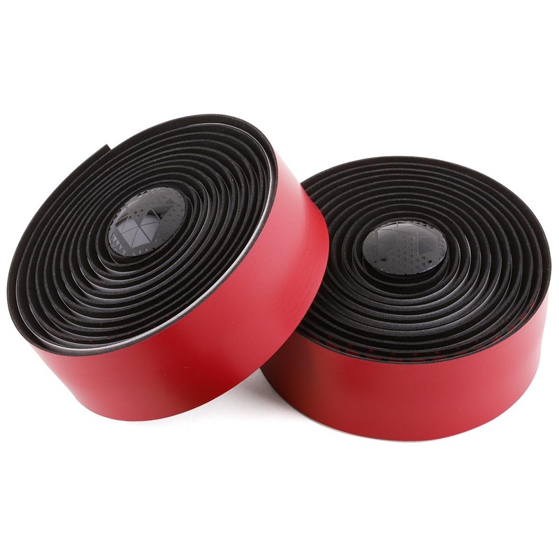 Ciclovation Advanced Leather Touch Handlebar Tape (Fusion Dot Black/Red)