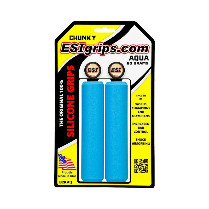 ESI Grips Racer’s Edge Silicone Grips (Aqua)