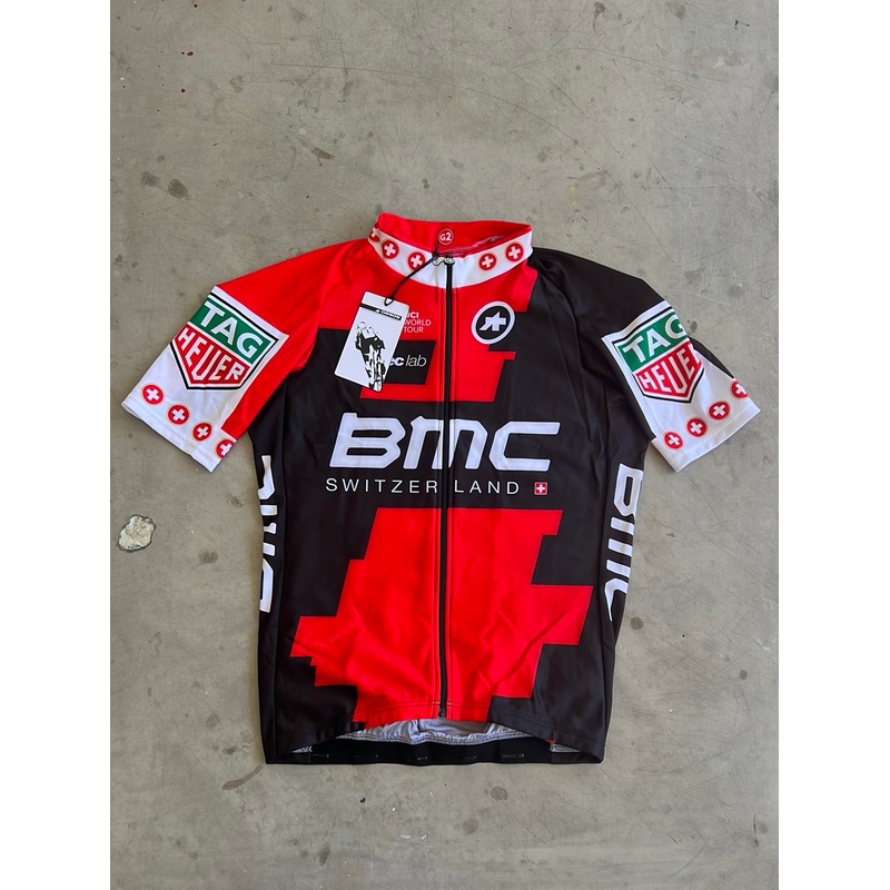 BMC Short Sleeve Jersey Swiss Champion  | Assos | BMC | Pro Cycling Kit