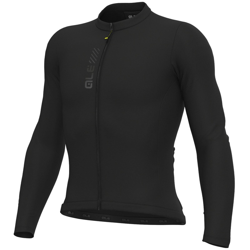 Maglia maniche lunghe Ale Pragma Color Block – Nero