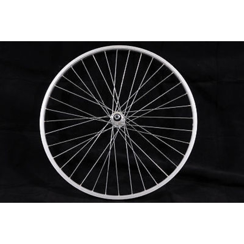 26 x 1 3-8SINGLE SPEED REAR WHEEL,ALLOY RIM WILL SUIT 26 x 1 1-4 RACER TOURIST