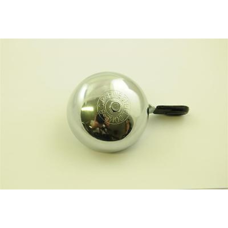 ANTIQUE STYLE 3 DOME BIKE BELL WITH RARE OLD FASHION FITTING IDEAL VINTAGE CYCL
