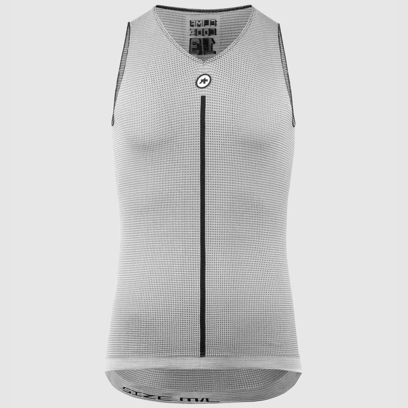 Maglia intima senza maniche Assos 1/3 NS Skin Layer P1 – Grigio