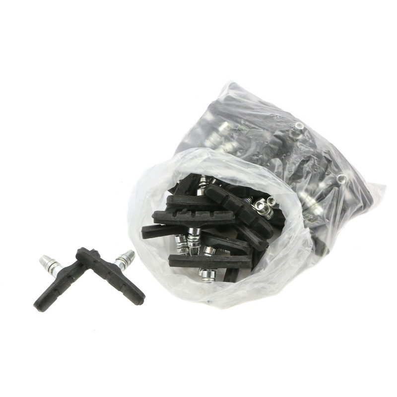 WHOLESALE JOB LOT OF V BRAKE BLOCKS  25x PAIRS THREADED LOW PROFILE 70mm