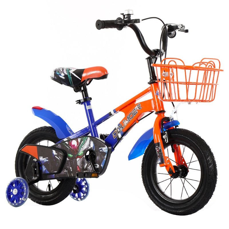 2025 Wholesale 12 Inch High Carbon Steel Frame Beautiful Kids Bike