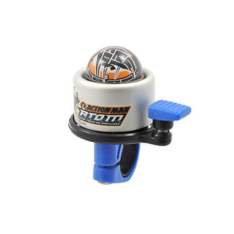 ACTION MAN ATOM BELL WITH A COMPASS FOR KIDS BIKES-TRIKES-SCOOTERS