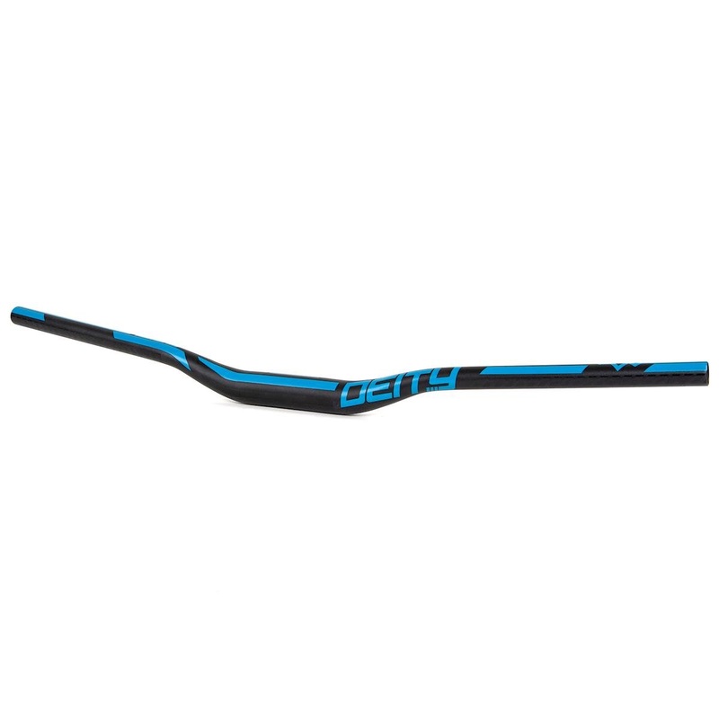 Deity Ridgeline Handlebar (Blue) (35.0mm) (25mm Rise) (800mm) (5/9 Sweep)
