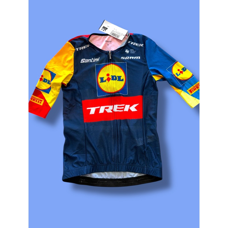 Summer Jersey Short Sleeve  Lightweight Team Issued! | Santini | Lidl Trek | Pro Cycling Kit