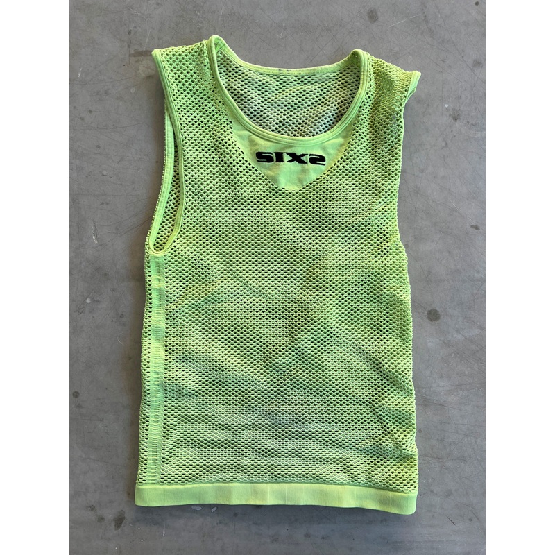 Arkea Samsic | SIX2 Sleeveless Base Layer | Green | Rider-Issued Pro Team Kit