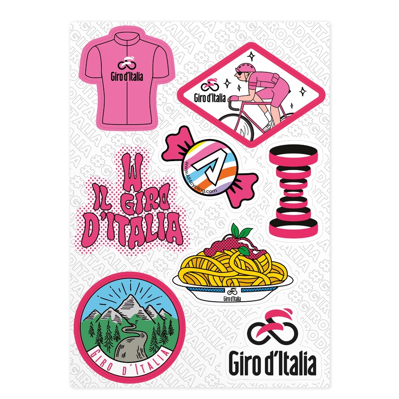 Set Adesivi Giro dItalia 2025|Taglia unica