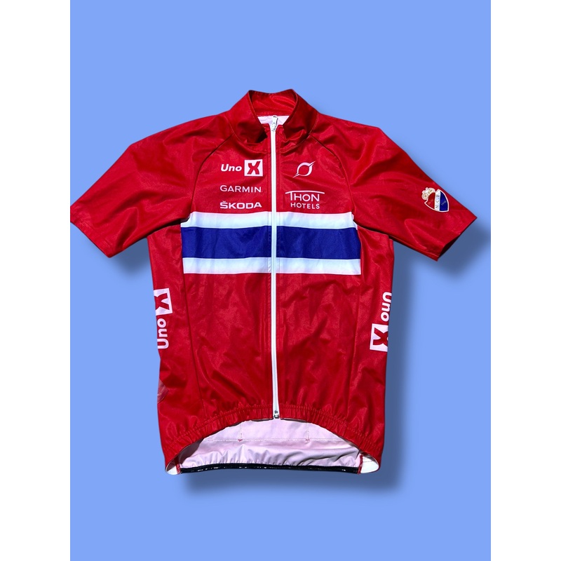 Short Sleeve Gabba Winter Thermal Windproof Water Resistant  Jersey   | Norway Uno-X| Pro Cycling Kit