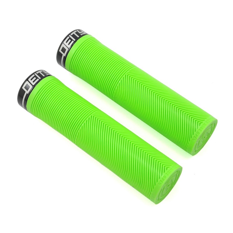 Deity Knuckleduster Lock-On Grips (Green) (132mm)