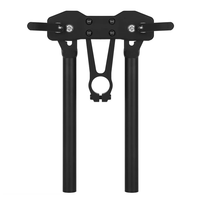 Quick Release 620mm 28.6mm Aluminium Alloy CNC Hollowing Lightweight Design Fast Folding Bike Handlebar for MTB Road Bike
