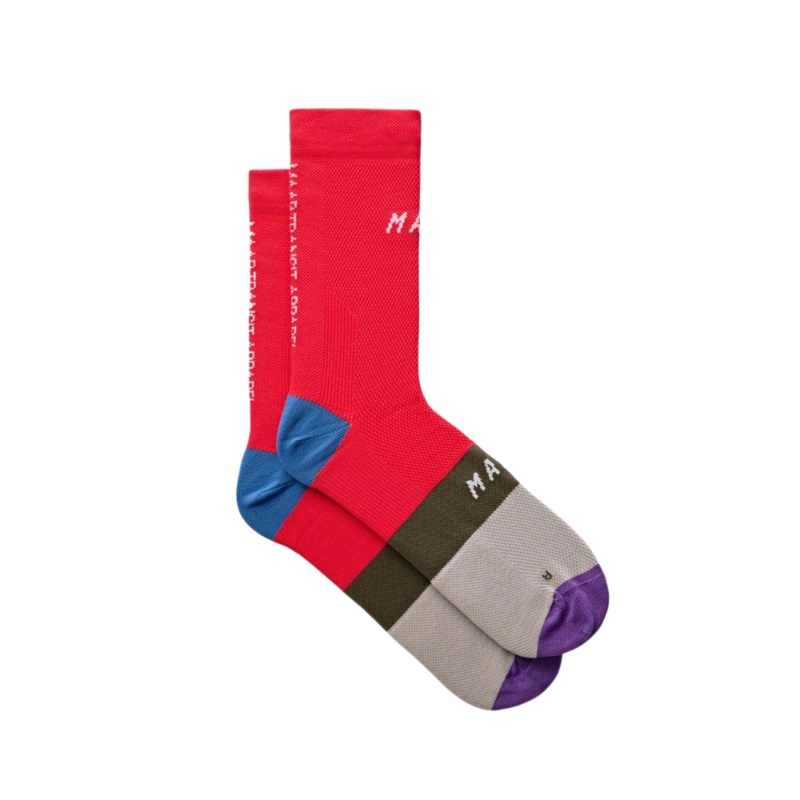 TEMPO SOCK|Flame|Indigo|S|M|L|Flame|Indigo|S|M|L